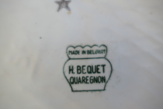 Image 1 of Vintage H. Bequet Quaregnon Grote Vaas 556