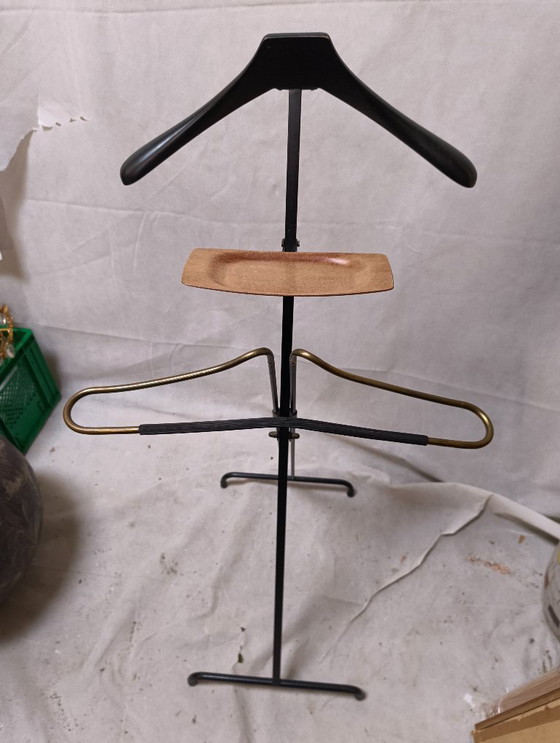 Image 1 of Folding valet stand, attributed to Ico Parisi, Italy, 1950s