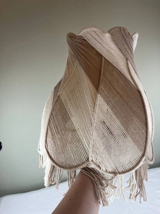 Abat-jour en fil de coton – Objets déco, Wool, Cotton, Bohemian (photo 3 of 9)
