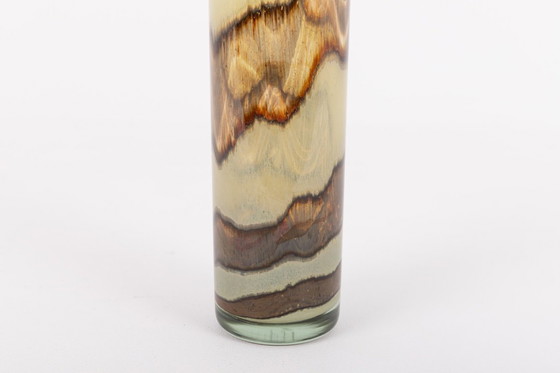 Image 1 of Mdina Maltese art glass vase by Michael Harris