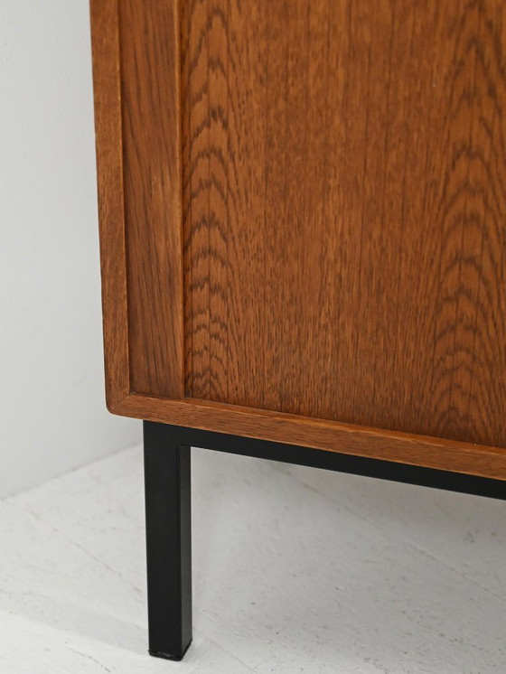 Image 1 of Scandinavian Teak Sideboard with Tambour Door