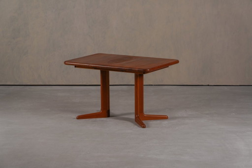Vintage Morten eettafel in teakhout van Niels Koefoed voor Hornslet Mobelfabrik, Denemarken, jaren 70