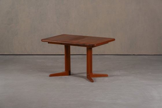 Tavolo da pranzo vintage Morten in teak di Niels Koefoed per Hornslet Mobelfabrik, Danimarca, anni '70 (photo 2 of 8)