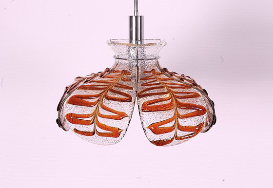 Image 1 of Big Carlo Nason chandelier for Mazzega in Murano glass