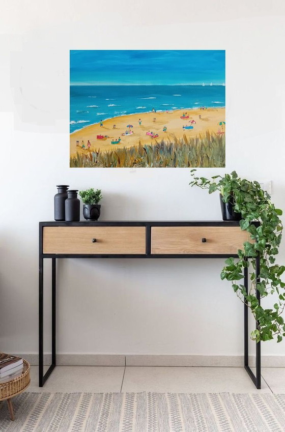 Image 1 of Dipingere e divertirsi in spiaggia