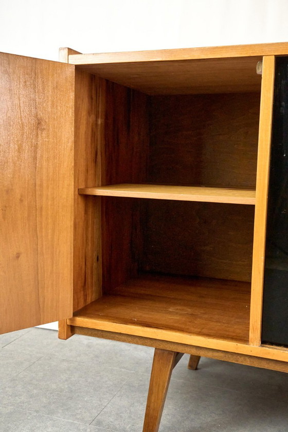Midcentury Wooden Sideboard, Sześciolatka, Poland, 1969 (photo 11 of 18)