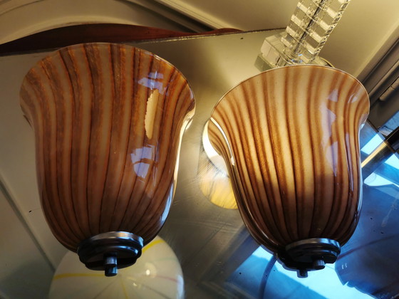 Image 1 of Grote vintage wandlamp(en) van Vianne France