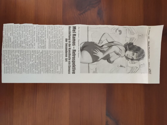 Image 1 of Kleurenlithografie van de “Nil Queen” nr. 179/199