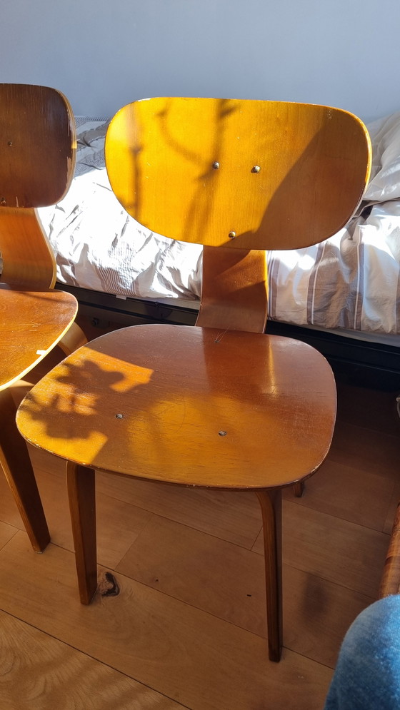 Image 1 of 4 Eetkamer Stoelen Pastoe Ontwerp Van Cees Braakman