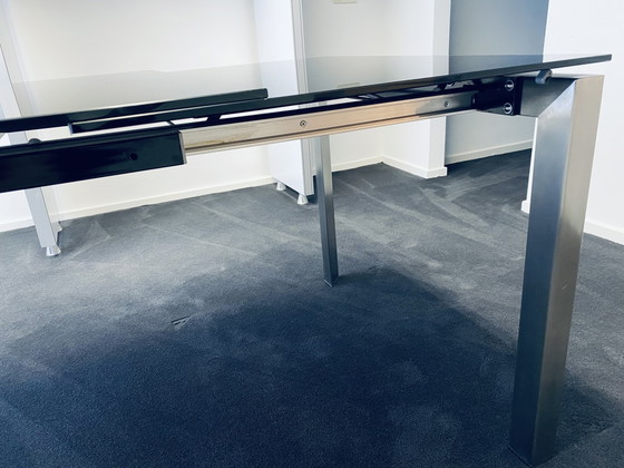 Eettafel Glas/Rvs Onderstel – Dining tables (photo 4 of 5)