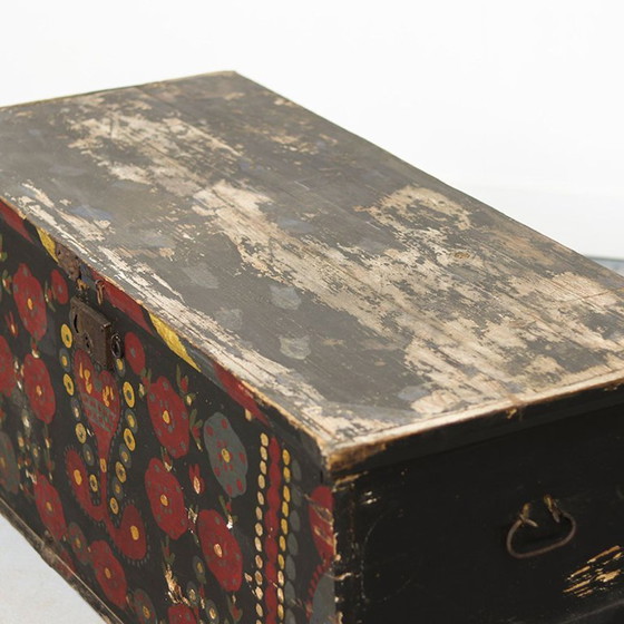Image 1 of Painted bridal chest