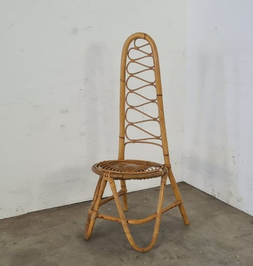 Mid - Century rattan chair