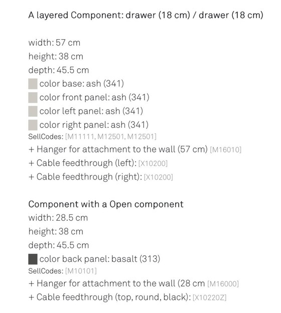 Image 1 of Mobiletto Pastoe Landscape/mobile audio/mobile TV/armadio