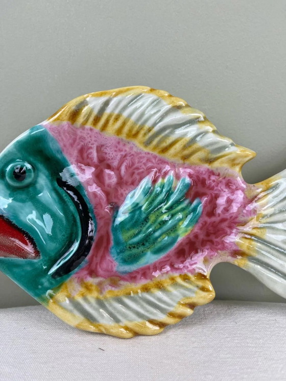 Vassoio portagioie a forma di pesce di Vallauris – Ciotole, Porcelain, Vintage (photo 4 of 9)