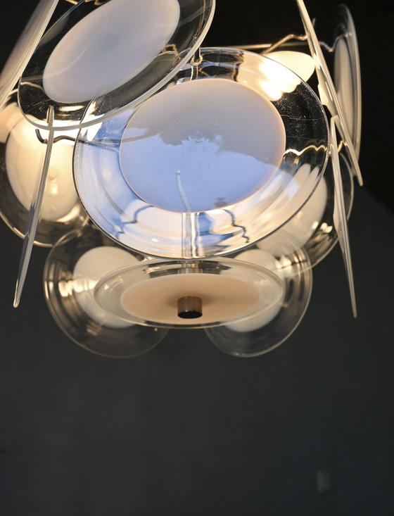 Image 1 of Italian Vistosi chandelier from the 60s or 70s