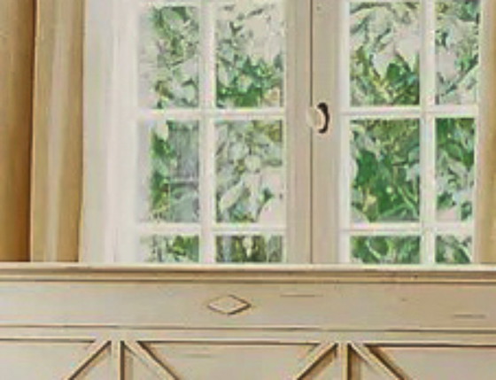 Image 1 of Bett mit 2 Nachttischen ROCHEBOIS