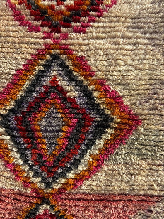 Image 1 of Moroccan Runner Rug 80 x 300 cm – Handmade Wool Berber Hallway Rug with Geometric Pattern