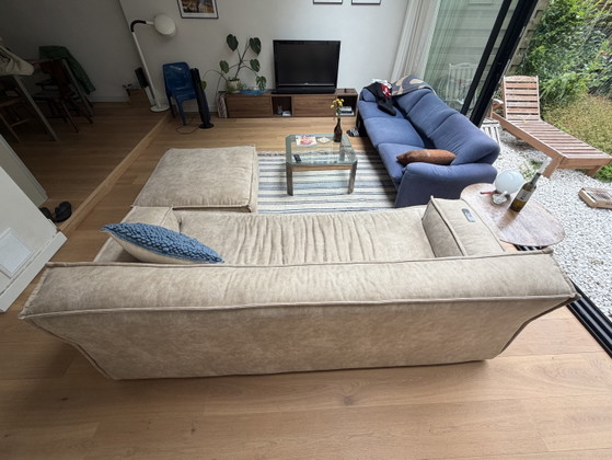 Image 1 of Salontafel van chroom en glas