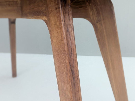 Image 1 of Table en chêne sculpturale moderniste française, années 1930