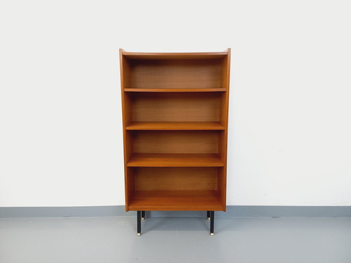 Vintage Teak Wood Bookcase and Shelf from the 60s