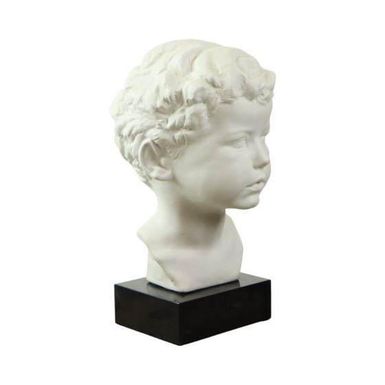 Image 1 of Biscuit Porcelain Bust Child