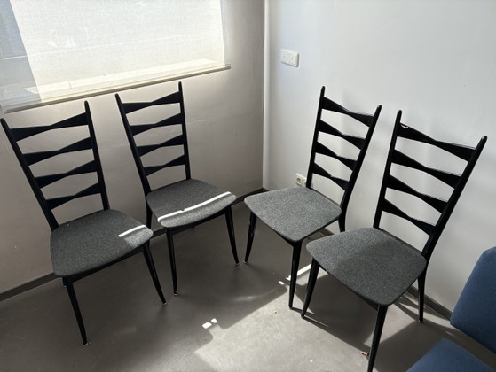 Image 1 of 4 sedie da pranzo Benze Sitzmöbel - Vintage - anni '70
