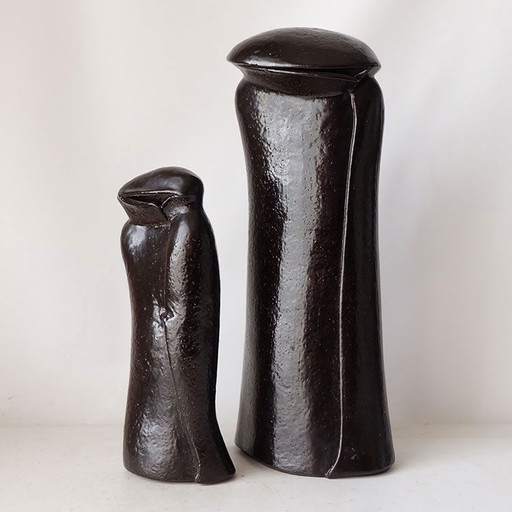 2 x Jan Haans ceramic objects