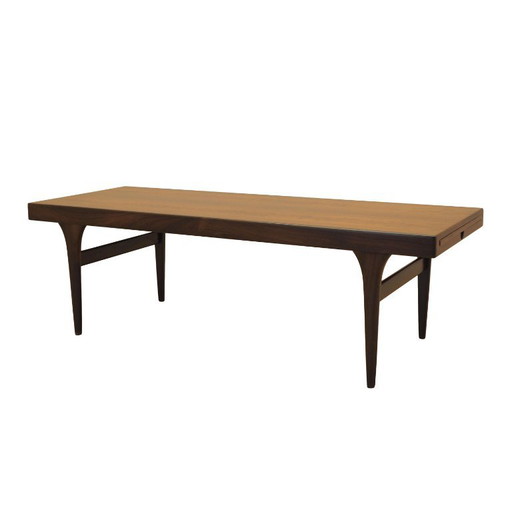 Rosewood Coffee Table With Extending Top By CFC Silkeborg, Danish Design 1960s – salontafels