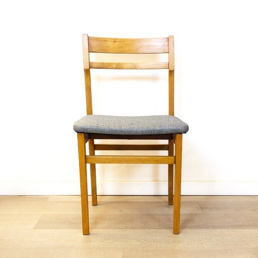 Mid Century Esszimmerstühle, Spanien, 1960er Jahre, 4er Set