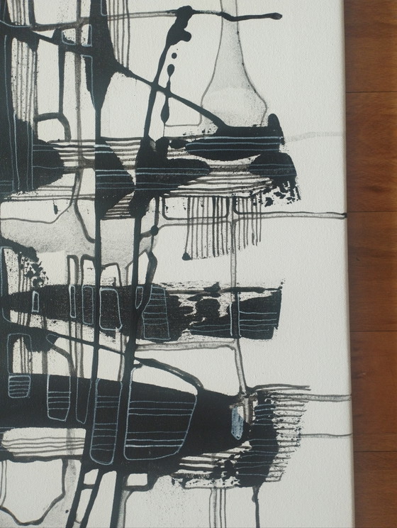 Antadze Abstract Composition XXL – Paintings & Drawings, Canvas (photo 10 of 15)