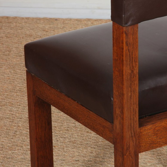 Image 1 of Ensemble de 4 chaises attribuées à Emiel Veranneman, 1960
