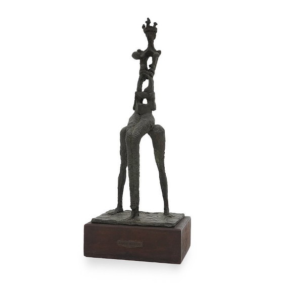 Image 1 of Aldo Greco, scultura in bronzo “La Regina”, anni ’60