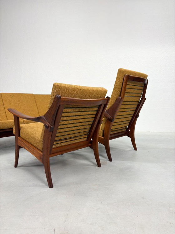 Image 1 of Vintage Mid-Century Lounge Set De Ster Geldermalsen