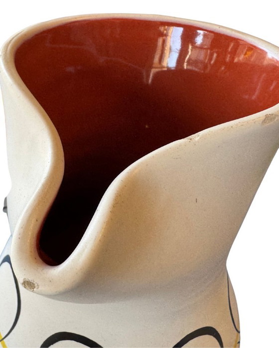 Image 1 of Vintage oranjeade-set – André Baud voor Vallauris, jaren ’50