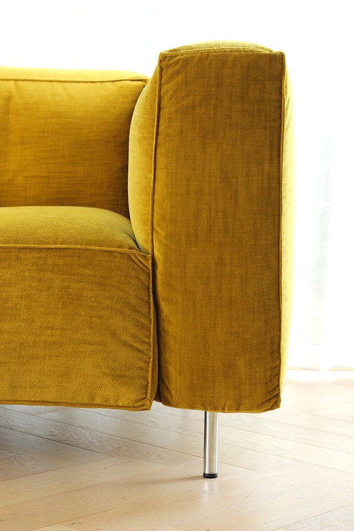 Gelderland 6400 3 plazas amarillo mostaza