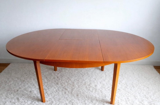 Image 1 of Tavolo danese rotondo allungabile, 1960