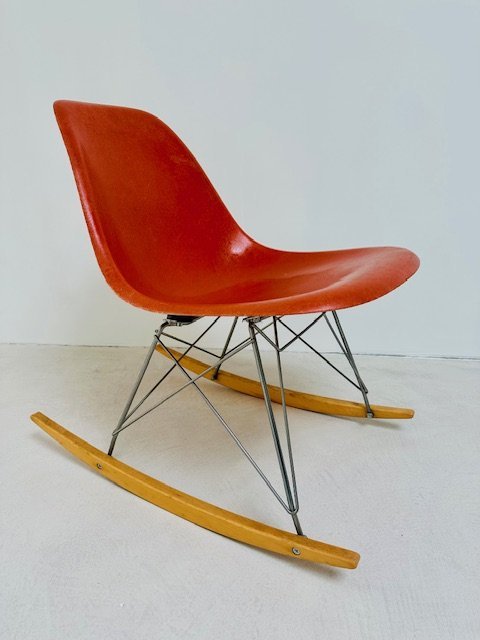 Image 1 of Sedia a dondolo Herman Miller Eames