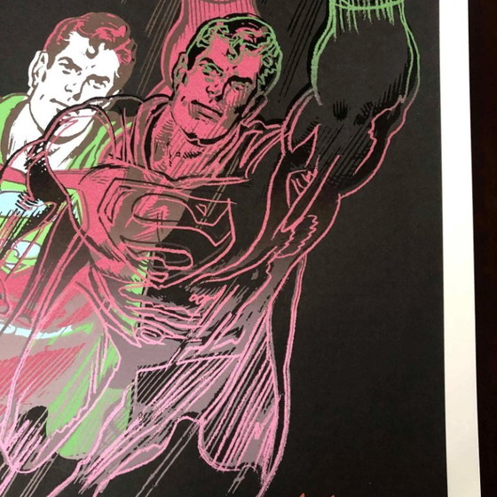 1990s After Andy Warhol "Superman" Lithograph – Lithographs & prints, Paper (photo 6 of 11)