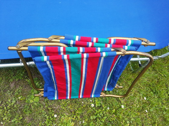 Image 1 of Set aus Lafuma-Campingstühlen aus den 60er-70er Jahren