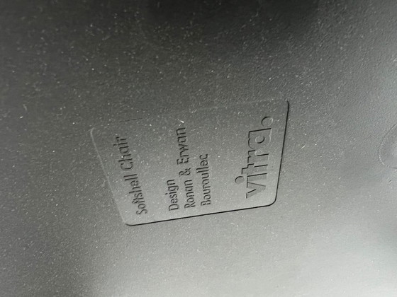 Image 1 of 4x chaises softshell Vitra Bouroullec