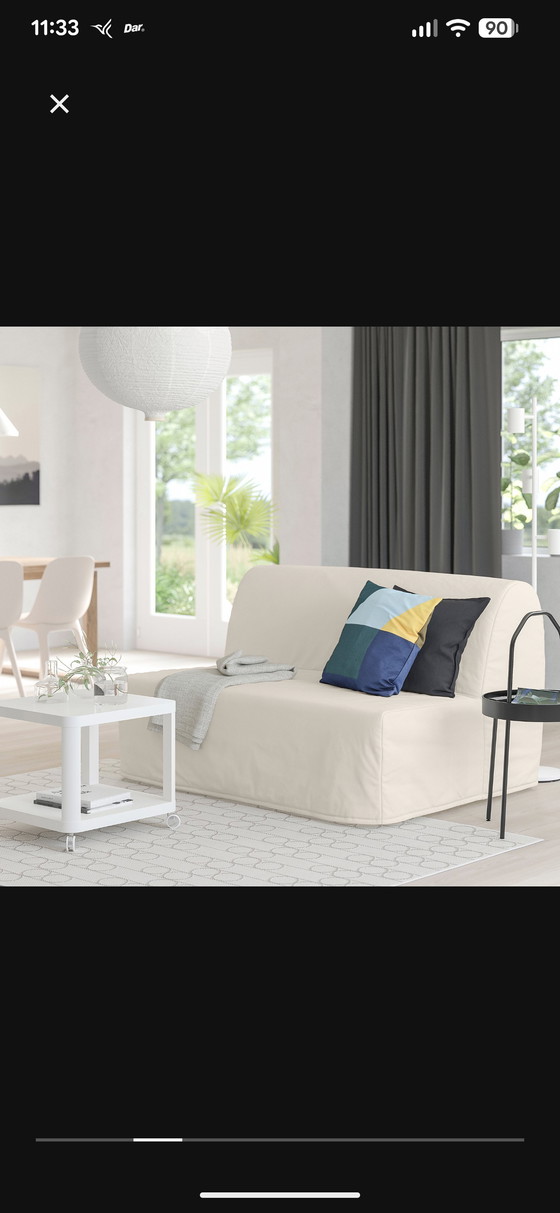 Image 1 of IKEA Lycksele Schlafsofa. Kaum benutzt. Inklusive Bezug.