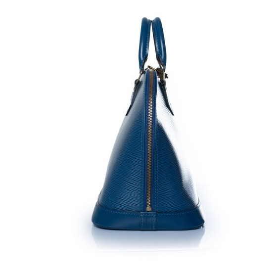 Louis Vuitton, borsa Alma Epi in pelle blu – Borse a mano, Calfskin (photo 4 of 12)