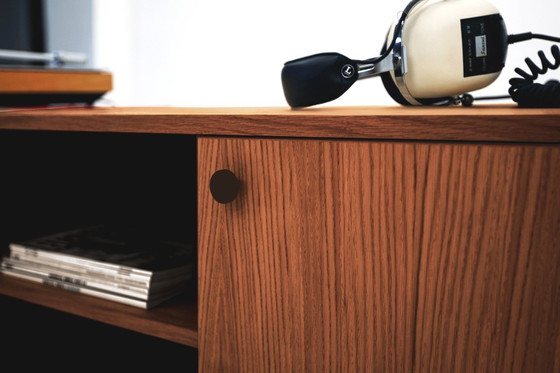 Image 1 of Dressoir gebeitst teak T-S15