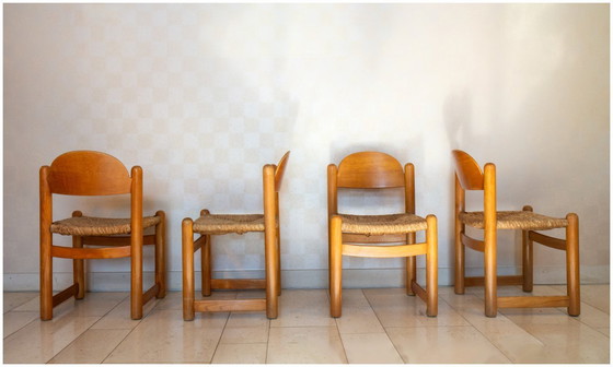 Image 1 of 4er Set Hank Loewenstein Stühle, Modell Padova, 1970