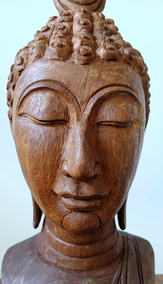 Image 1 of Hand-carved Buddha statue Chiang Mai