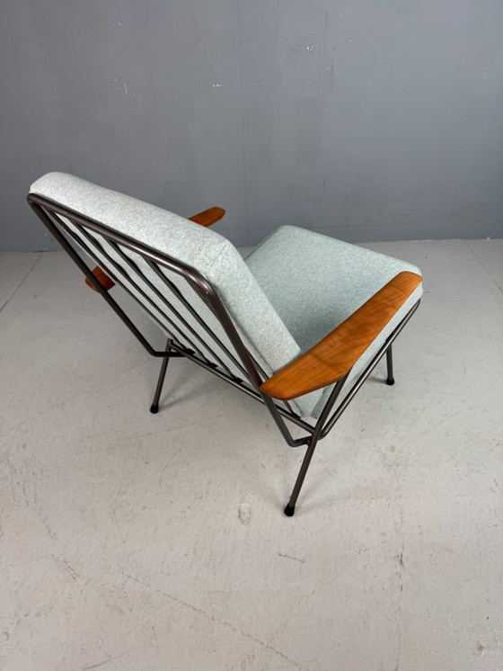 Image 1 of Koene Oberman Fauteuil Met Teak Armleuningen Voor Gelderland, 1954