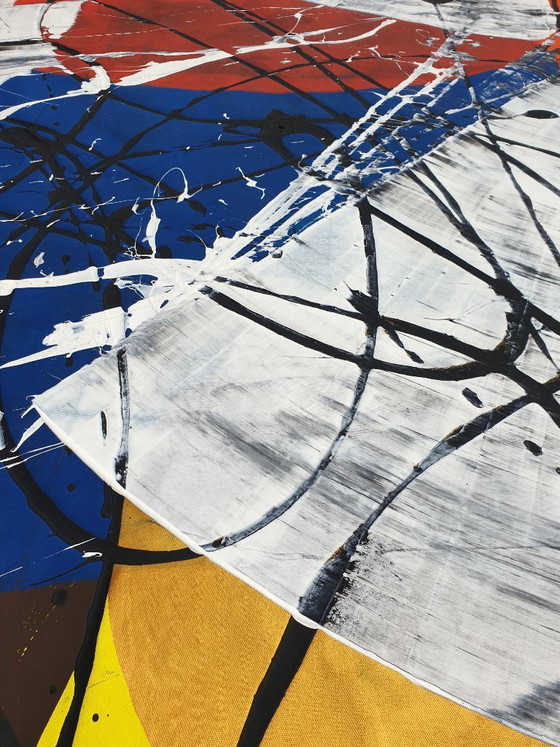 Jürgen Angeler - Rode Bloem - XXL – Schilderijen & Tekeningen, Canvas (photo 14 of 20)
