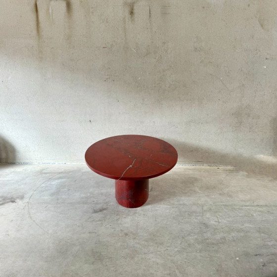 Image 1 of Tavolino da caffè in marmo Rosso Levanto di design Mid-Century