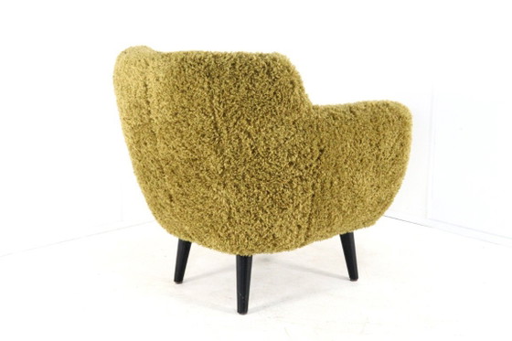 Image 1 of Fauteuil Harig Doodle entièrement restauré