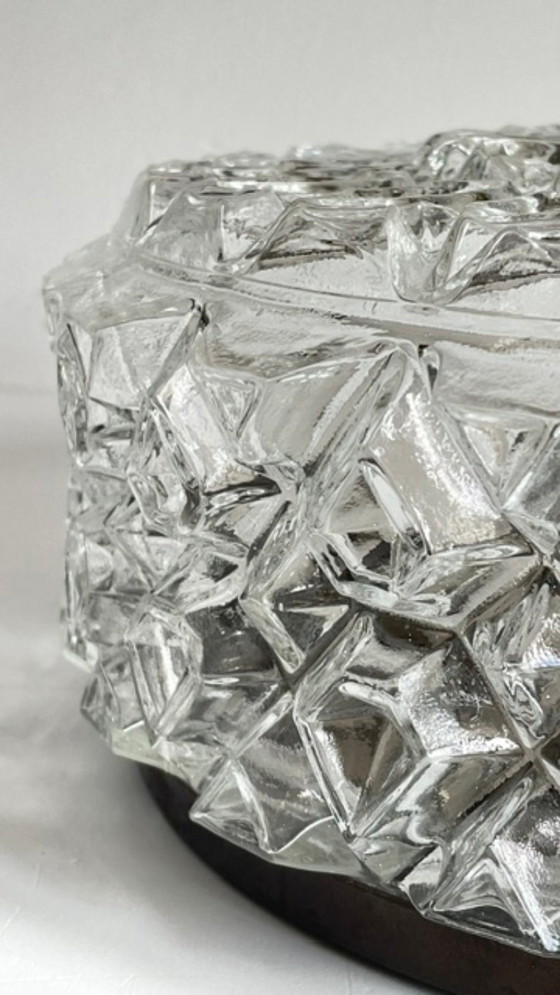 Luxalp N°220 Semi-Crystal Ceiling/Wall Light, 1950s – Glass (photo 10 of 28)